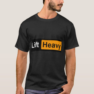 T-shirt Lift Heavy boy