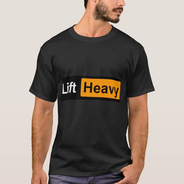 T-shirt Lift Heavy boy (Devant)