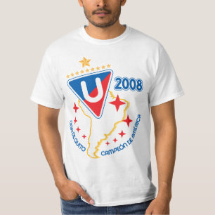 T-shirt Liga De Quito Campeon De Amérique