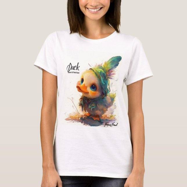 T-shirt Light Duck À propos et découvrez la chemise (Devant)