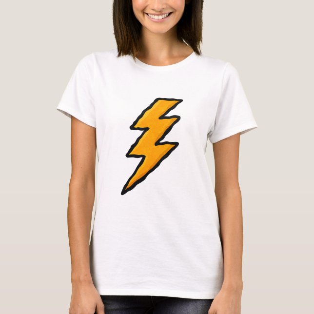 T-shirt Lightning bolt (Devant)