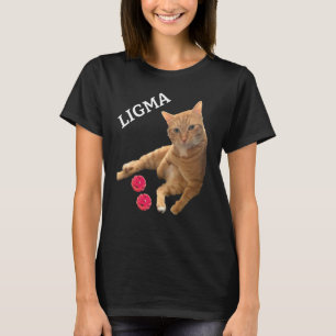 T-shirt Ligma Joke Chat avec jouets