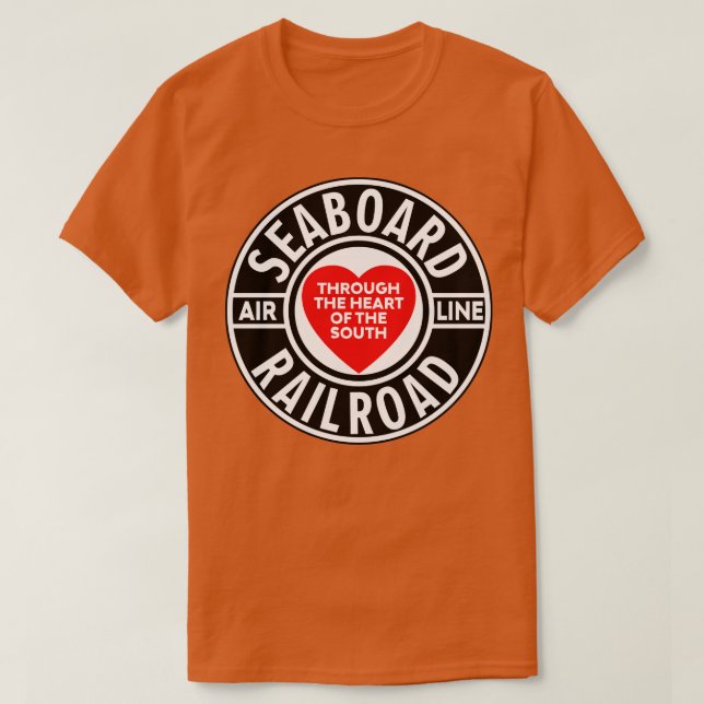 T-shirt Ligne aérienne Seaboard (Design devant)