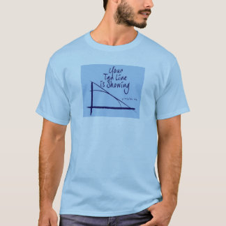 T-shirt Ligne bronzage chemise de plaisanterie