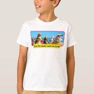T-shirt Ligne Conga pour la fête des chiens