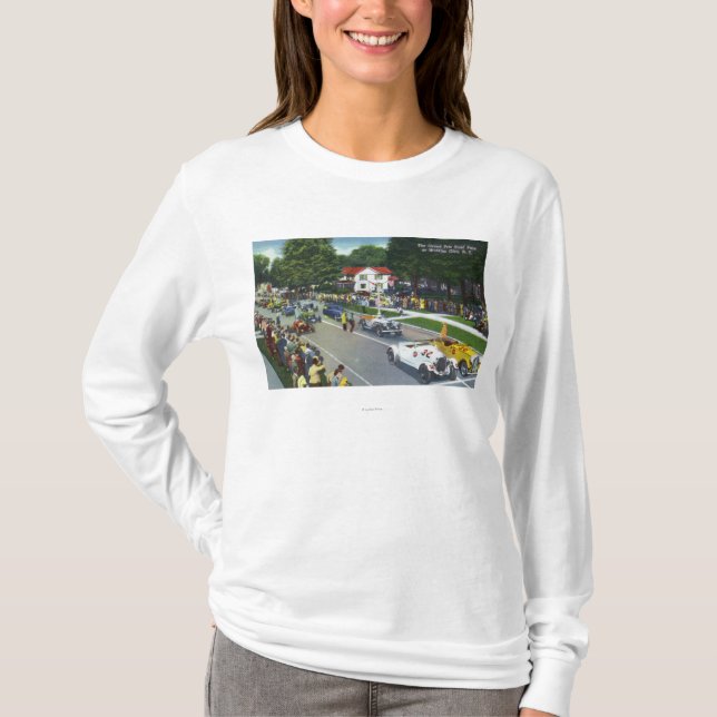 T-shirt Ligne de départ à la course automatique de Grand (Devant)