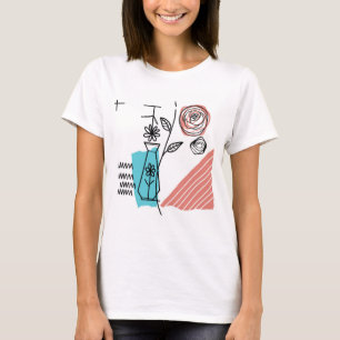 T-shirt Ligne de fleurs