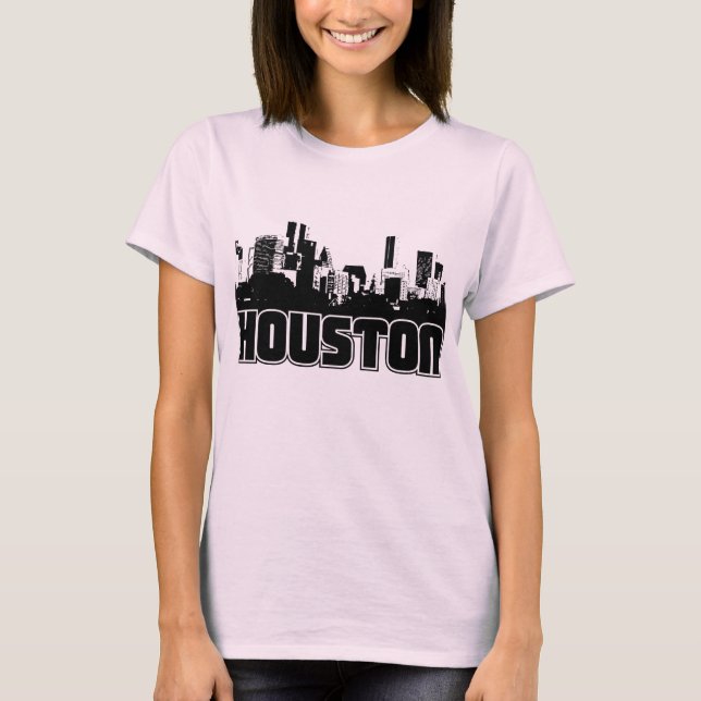 T-shirt Ligne de Houston (Devant)