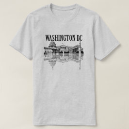 T-shirt Ligne d'horizon de Washington Dc