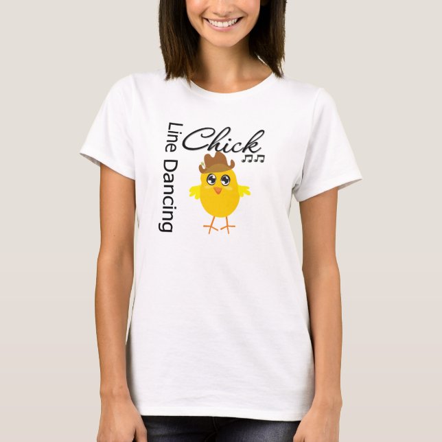 T-shirt Ligne poussin de danse (Devant)