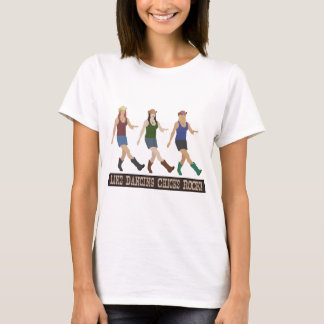 T-shirt Ligne poussins de pays de danse