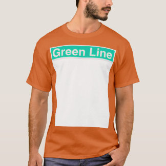 T-shirt Ligne verte