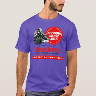T-shirt Ligne vintage du Missouri Pacifique