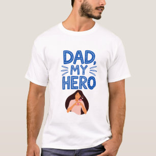 T-shirt Lignes audacieuses et couleurs fortes pour un héro