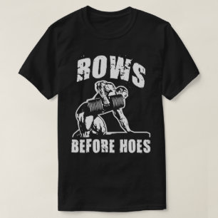 T-shirt Lignes avant les trous - Dumbbell Dumbbell Row Wor
