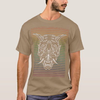 T-shirt Lignes Blanches Shinigami