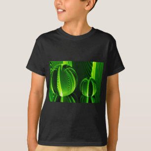 T-shirt Lignes de chaux dans deux boules