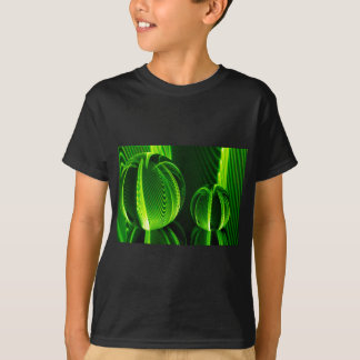 T-shirt Lignes de chaux dans deux boules
