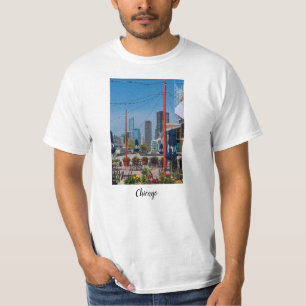 T-shirt Lignes de Navy Pier