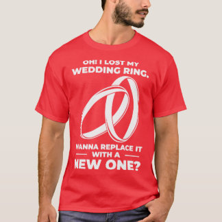 T-shirt Lignes de prise en charge de Mariage de relation c