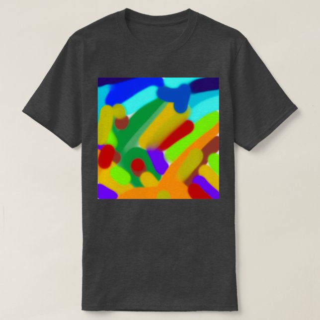 T-shirt Lignes floues (Design devant)
