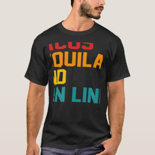 T-shirt Lignes Tacos Tequila Et Tan Rétro