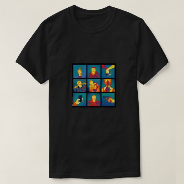 T-shirt L'ignorance de Skepta est nébuleuse (Design devant)