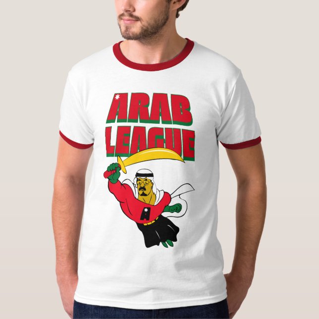 T-SHIRT LIGUE ARABE ! (Devant)