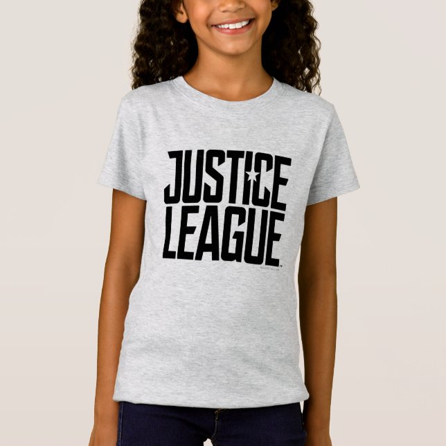 T-Shirt Ligue de Justice | Logo de la Justice League (Devant)