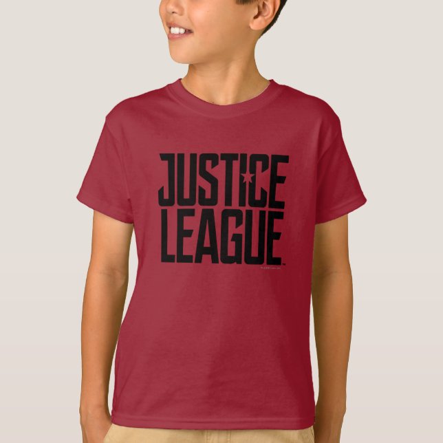 T-shirt Ligue de Justice | Logo de la Justice League (Devant)