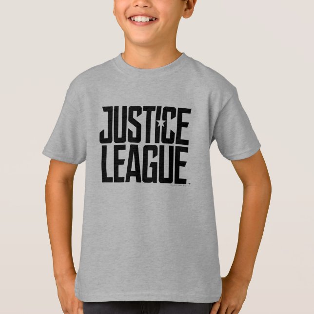 T-shirt Ligue de Justice | Logo de la Justice League (Devant)