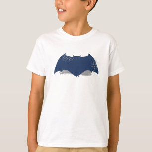 T-shirt Ligue de Justice Symbole Batman de brosse et dem
