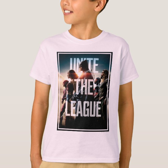 T-shirt Ligue de Justice | Unissez La Ligue (Devant)