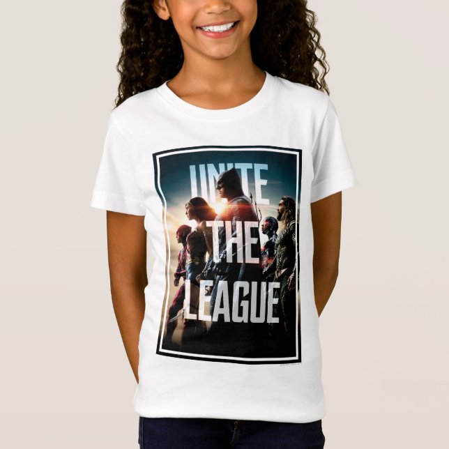 T-Shirt Ligue de Justice | Unissez La Ligue (Devant)