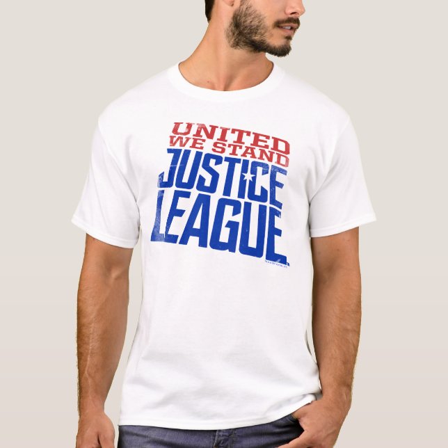 T-shirt Ligue de Justice | United We Stand Graphic (Devant)