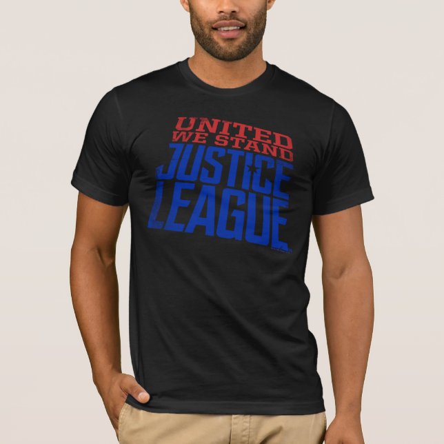 T-shirt Ligue de Justice | United We Stand Graphic (Devant)