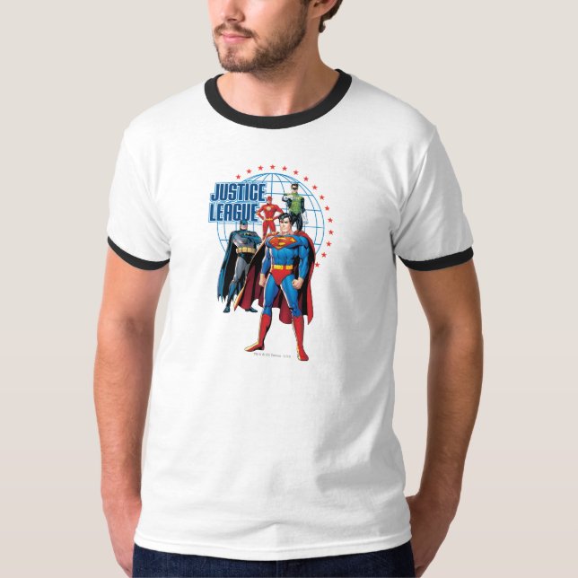 T-shirt Ligue de la Justice (Devant)