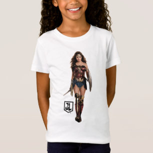 T-Shirt Ligue de la justice Wonder Woman On Battlefield