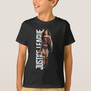 T-shirt Ligue de la justice  Wonder Woman On Battlefield