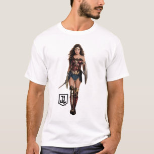 T-shirt Ligue de la justice  Wonder Woman On Battlefield