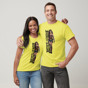 T-shirt Ligue de la justice Wonder Woman On Battlefield