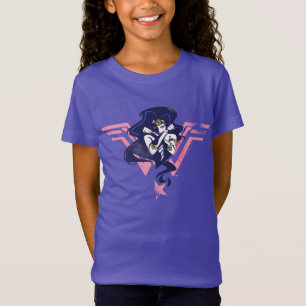 T-Shirt Ligue de la justice  Wonder Woman & Symbol Pop Art