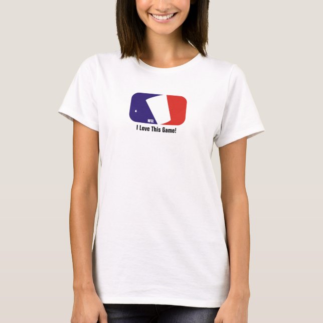 T-shirt Ligue nationale de tasse de secousse (Devant)
