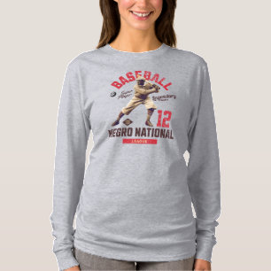 T-shirt Ligue Nationale Negro, 1920, EST