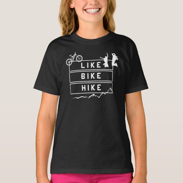 T-shirt Like Bike (Devant)