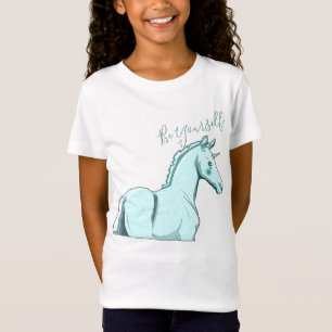 T-Shirt Lil Blue Palomino Unicorn (Sois Toi-Même)