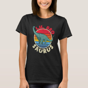 T-shirt Lil Bro Saurus I Brachiosaure Diplodocus I Famille
