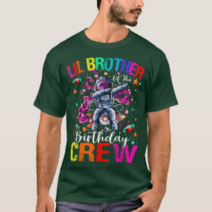 T-shirt Lil Brother Anniversaire de l'équipage astronaute