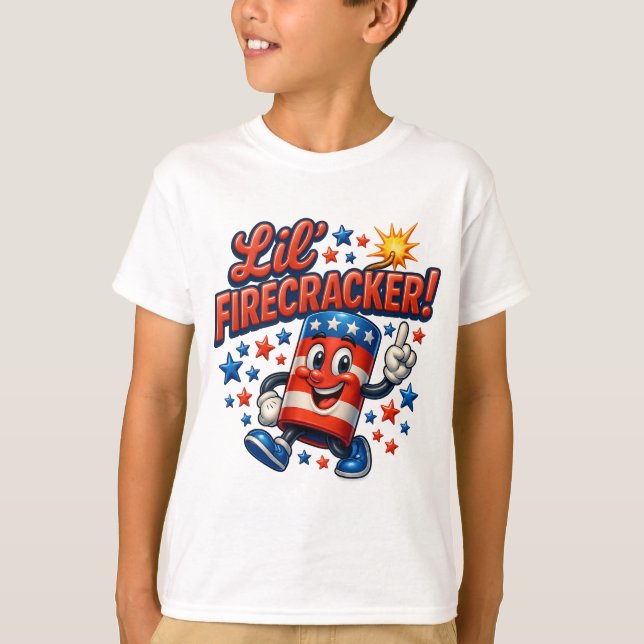 T-shirt  Lil’ Firecracker Frenzy (Devant)