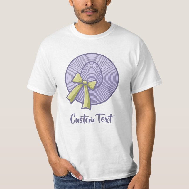 T-shirt Lilac, Casquette à large bord (Devant)